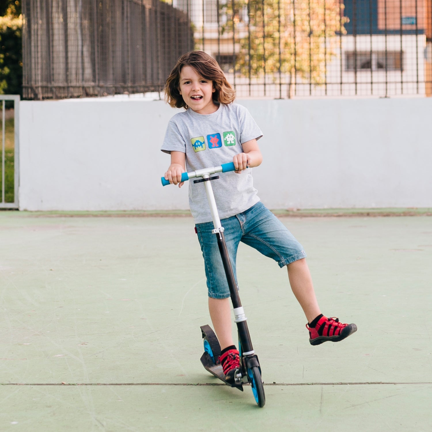 Basic Kids Ride On Leg Push Scooter for Boys and Girls (4 - 8 Years Old Kids) Foldable Scooter Cycle with Height Adjustment for Boys and Girls Multicolor (1 Pc / 2 & 3 Wheel) Basic Kids Ride On Leg Push Scooter for Boys and Girls (4 - 8 Years Old Kids) Foldable Scooter Cycle with Height Adjustment for Boys and Girls Multicolor (1 Pc / 2 & 3 Wheel)